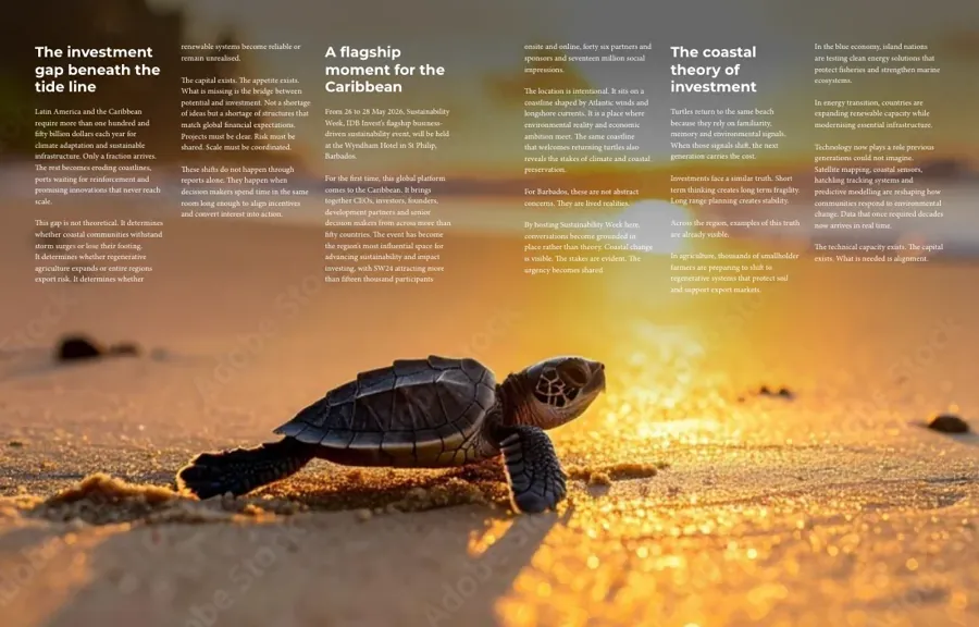 IDB Invest SW26: Ins & Outs of Barbados editorial layout
