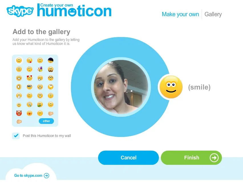 Mondelez / Skype: Humeticon interaction concept