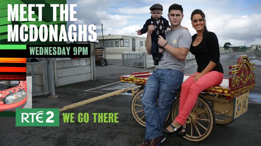 RTÉ2 We Go There: campaign creative-route board